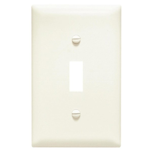 Pass & Seymour Alm 1G 1Tog Wall Plate TPJ1LACC70